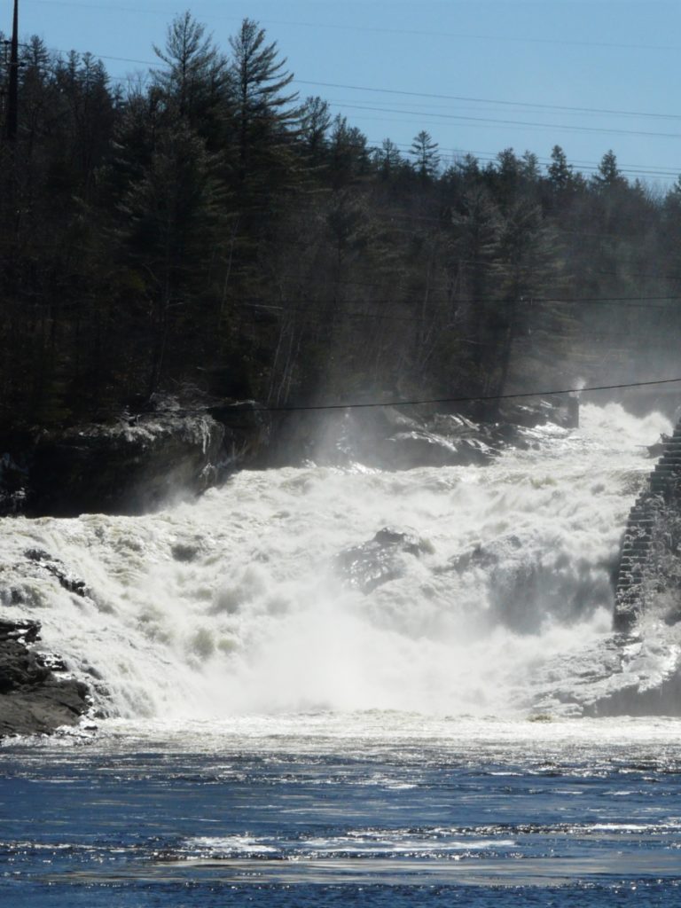 River At Dam 