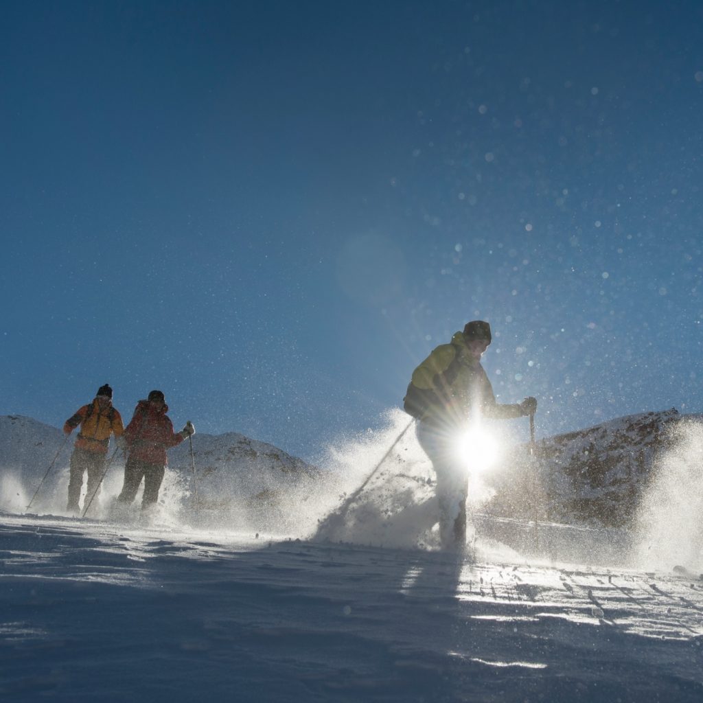 Group Snowshoeing