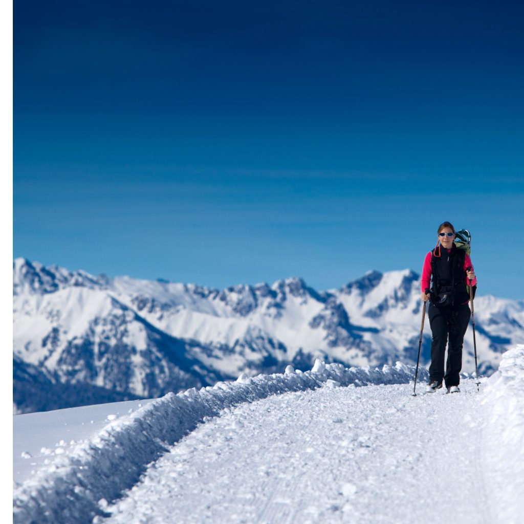 Snowshoeing Path