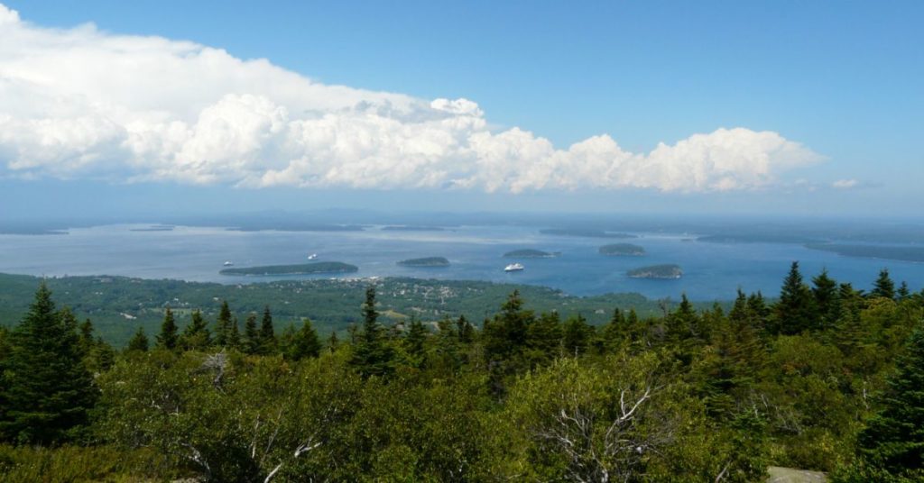 Cadillac Mountain Bar Harbor View