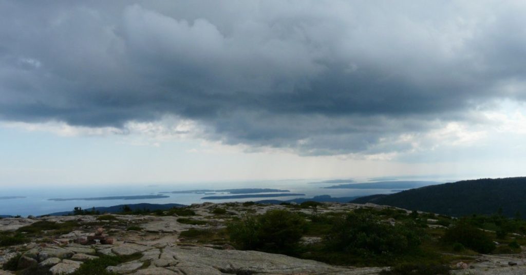 Cadillac Mountain Storm