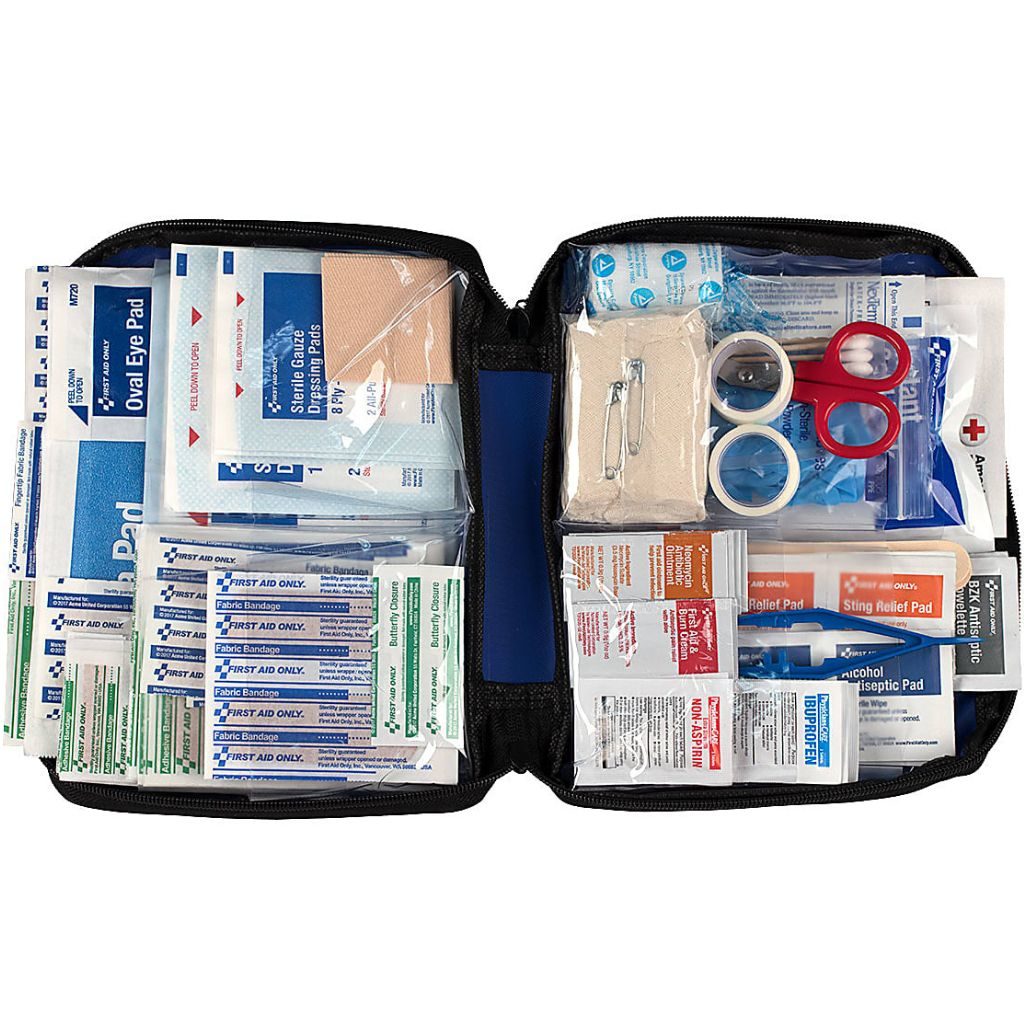 Inside First Aid Only Hiking Kit