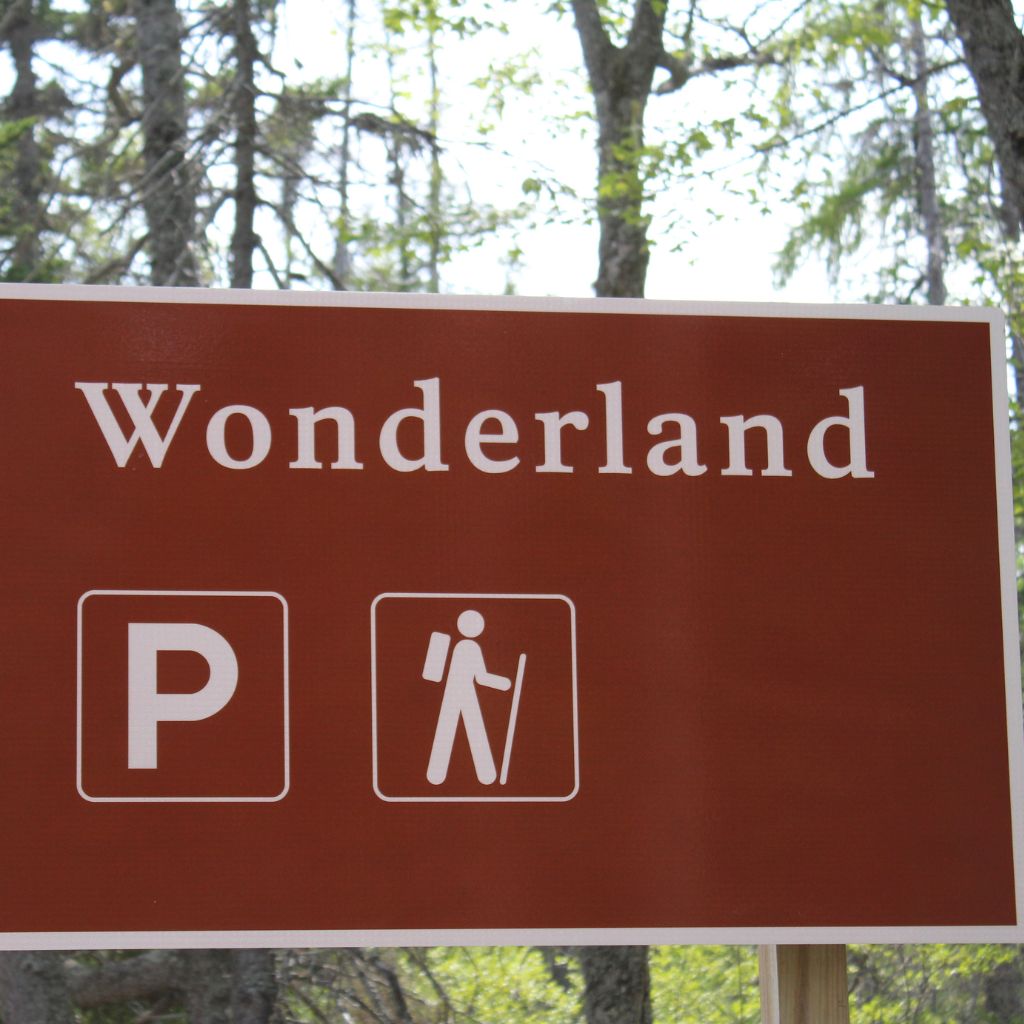 Wonderland Trail Sign