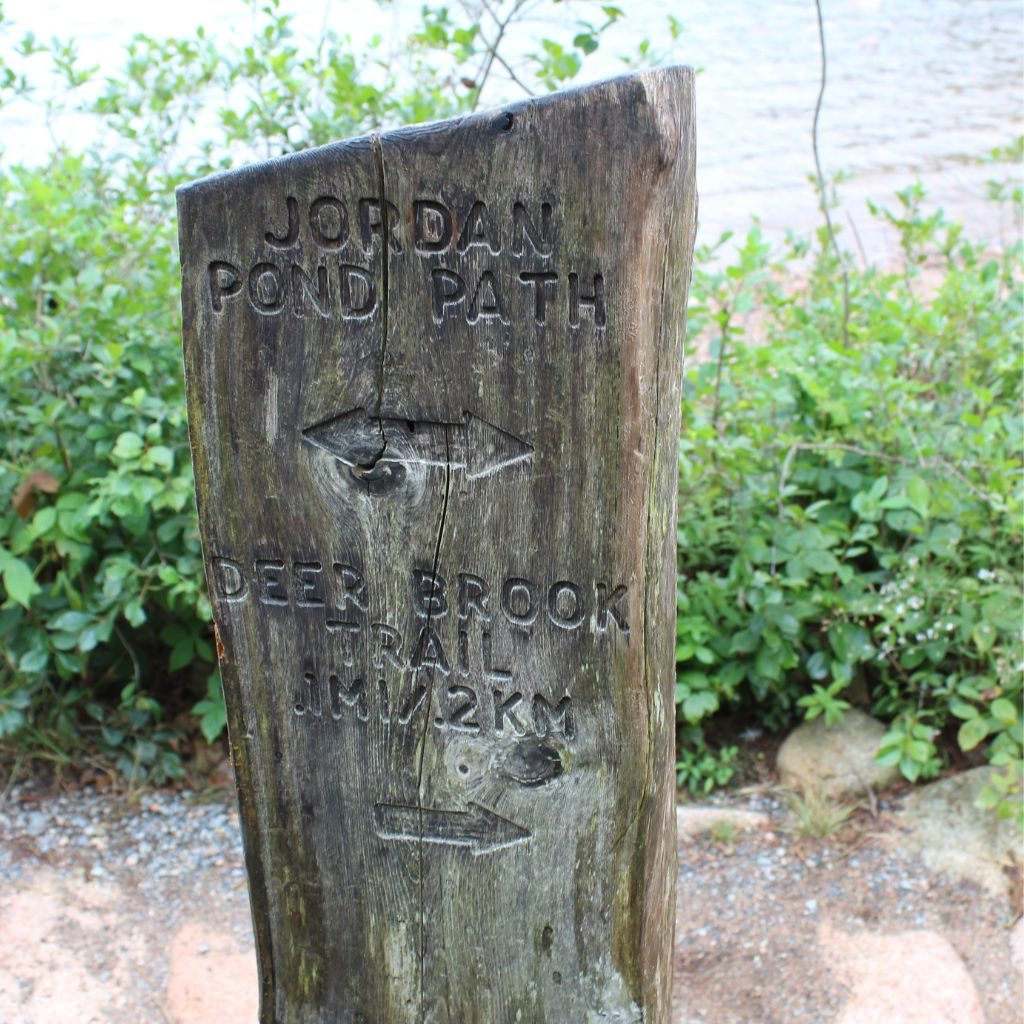 Jordan Pond Path Sign