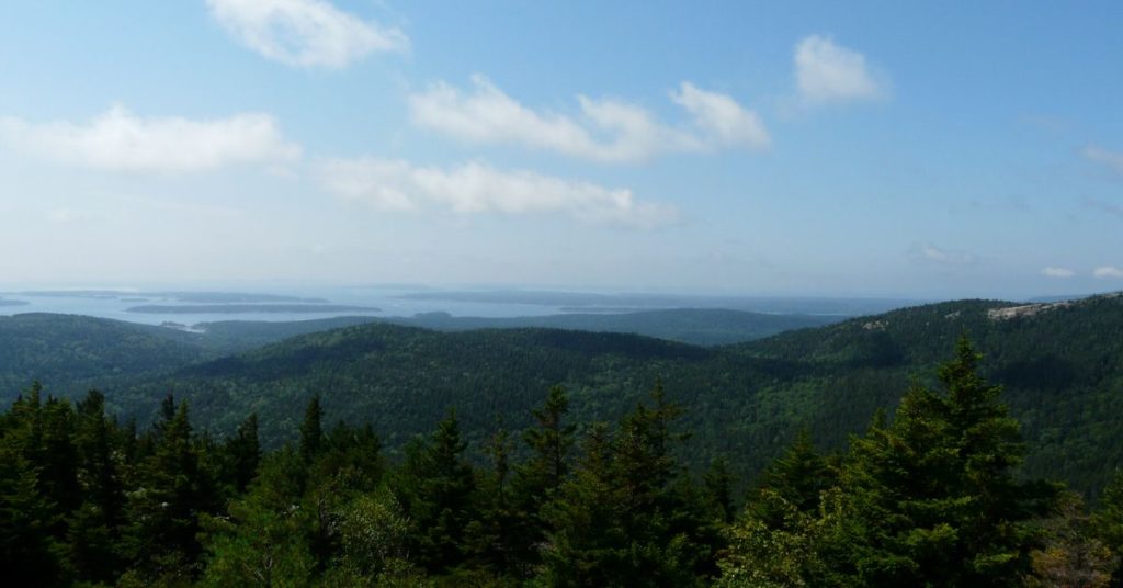 Cadillac Mountain South Ridge Looking Back