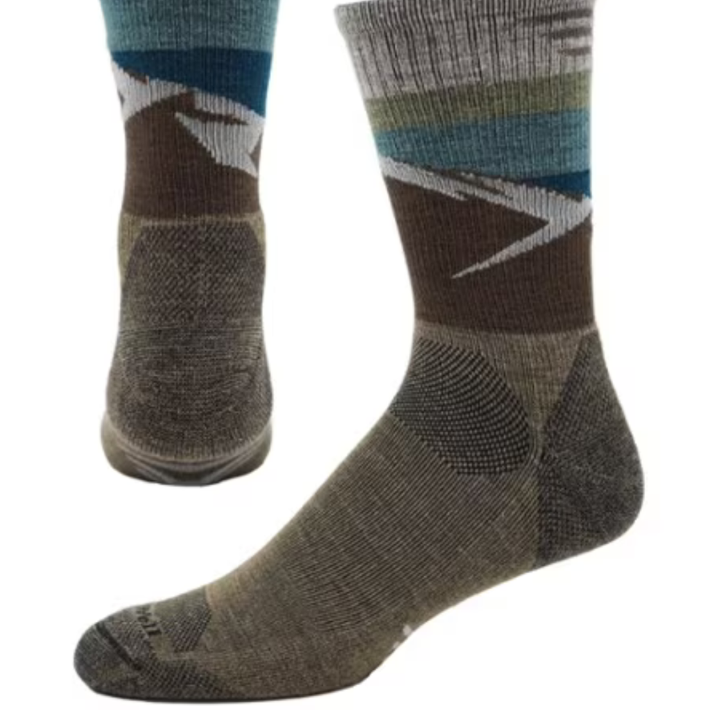 Men's Sockwell Modern Mountain Crew Socks Best Compression Socks For Hiking