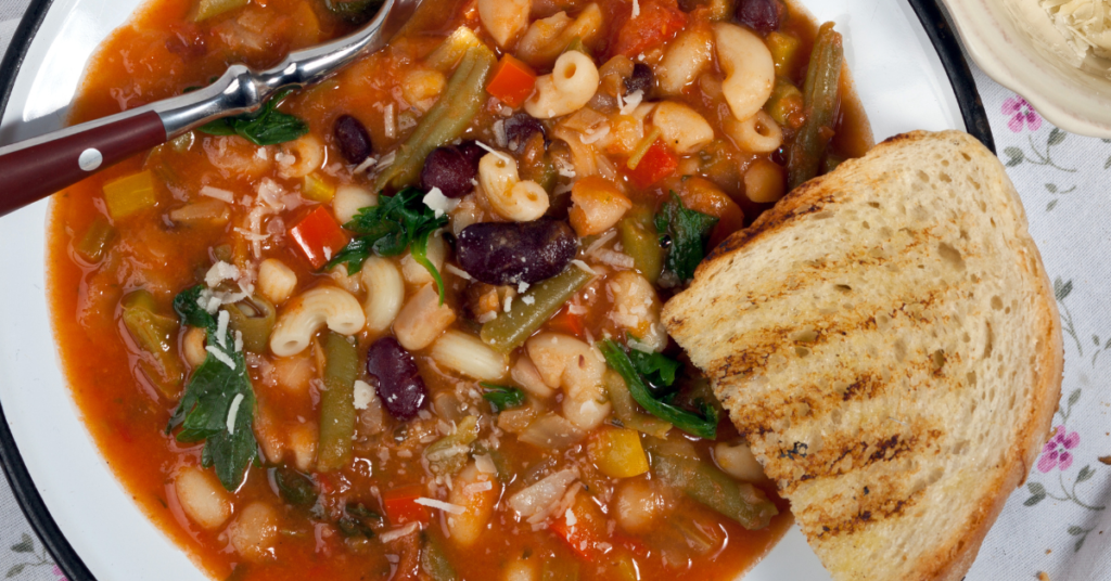 Minestrone Soup Hiking Lunch Ideas